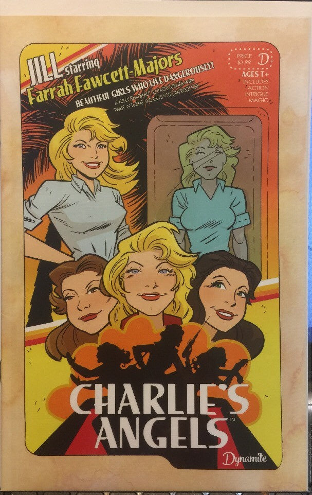 SDCC 2018 CHARLIE'S ANGELS #1 SAN DIEGO COMIC CON COLOR VARIANT NM JOHN LAYMAN