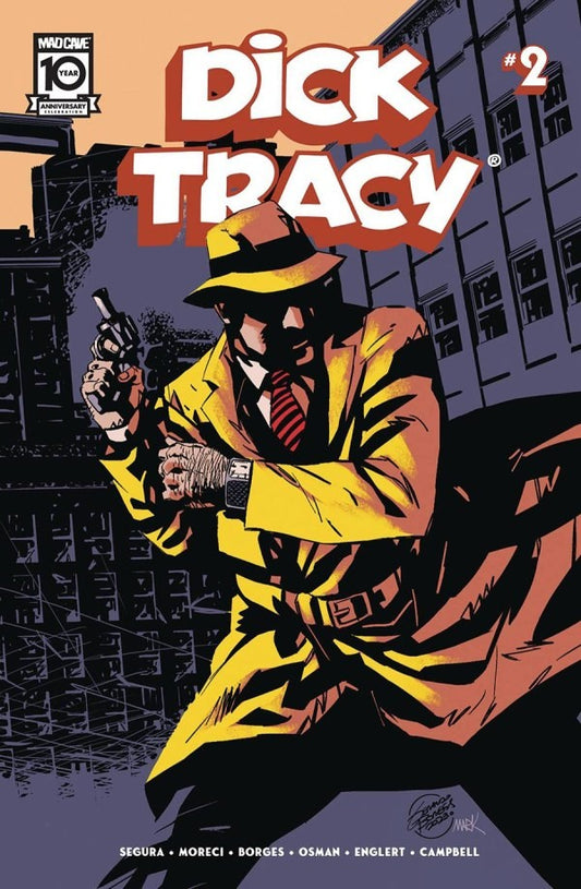 DICK TRACY #2 NM 1ST PRINT MAIN COVER MAD CAVE STUDIOS 2024