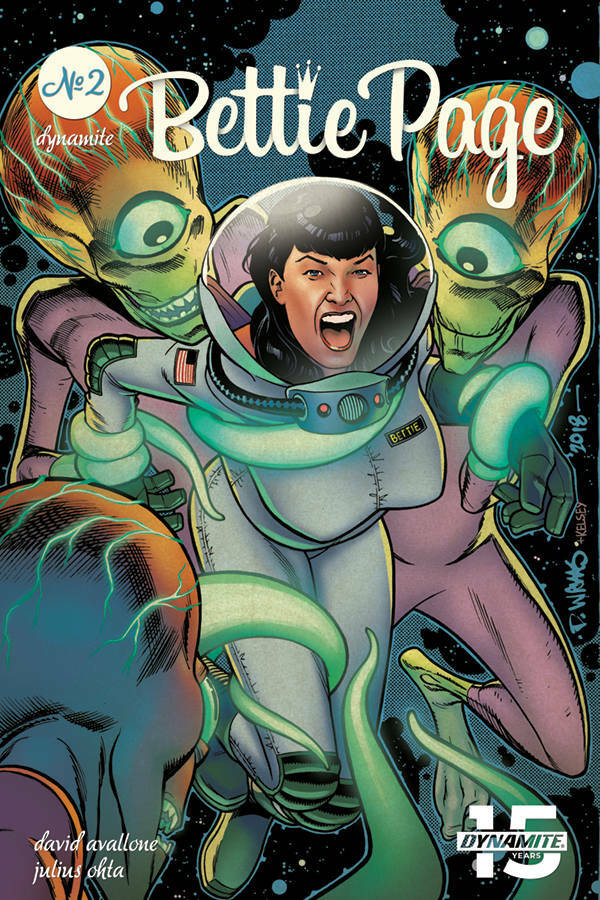 BETTIE PAGE #2 COVER C WILLIAMS DYNAMITE NM 1ST PRINT 2019