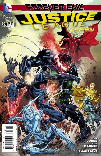 JUSTICE LEAGUE #29 JOHNS GEOFF NM 1ST PRINT
