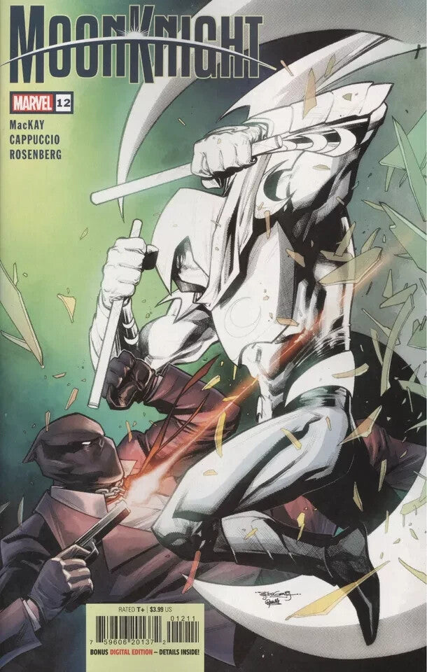 MOON KNIGHT #12 MAIN COVER MARVEL COMICS 2022 NM