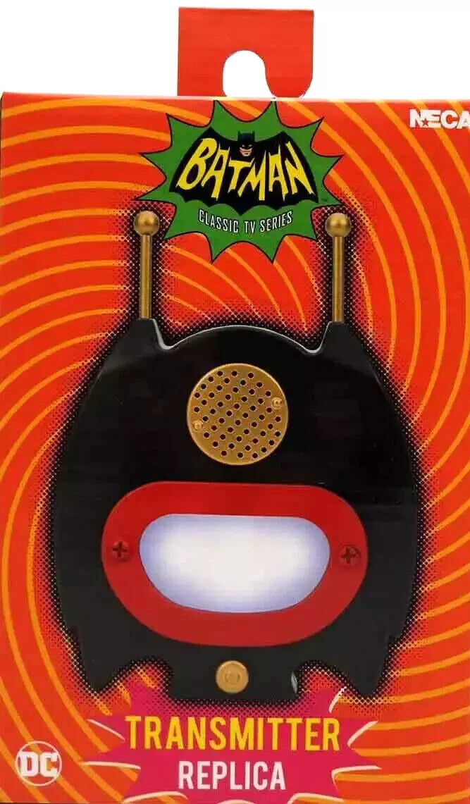 BATMAN 1966 Life Size Prop Replica BAT TRANSMITTER NECA NEW IN BOX