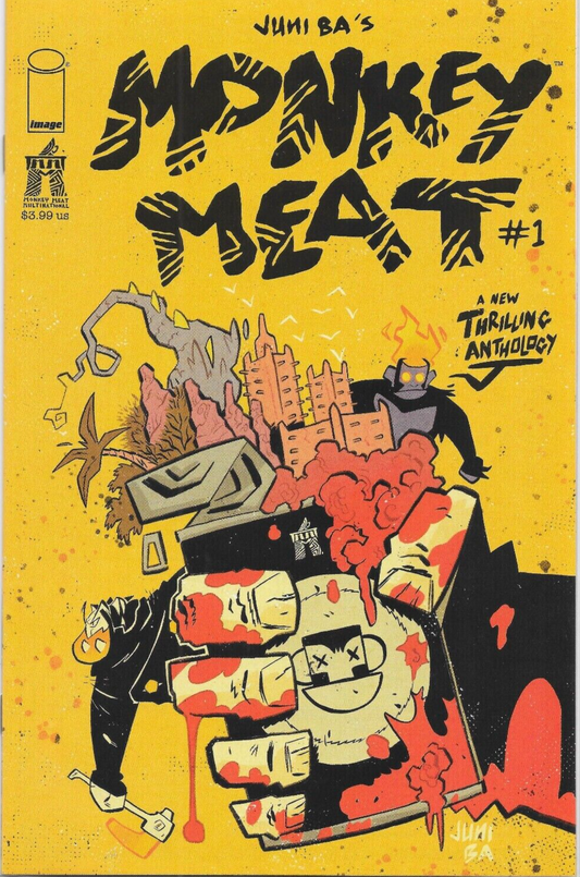 MONKEY MEAT #1 JUNI BA IMAGE COMICS 2022 NM 1st PRINT