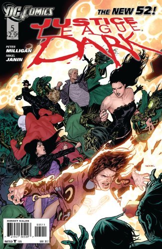 JUSTICE LEAGUE DARK #5 MILLIGAN NM 1ST PRINT