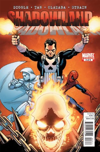 SHADOWLAND #3 ANDY DIGGLE NM 1ST PRINT