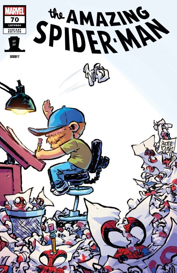 AMAZING SPIDER-MAN #70 NM 1ST PRINT SKOTTIE YOUNG VARIANT MARVEL COMICS 2025