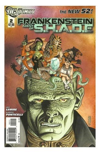 FRANKENSTEIN AGENT OF SHADE #2 1ST APPEARANCE OF S.O.M.B.I.E. J.L. NM