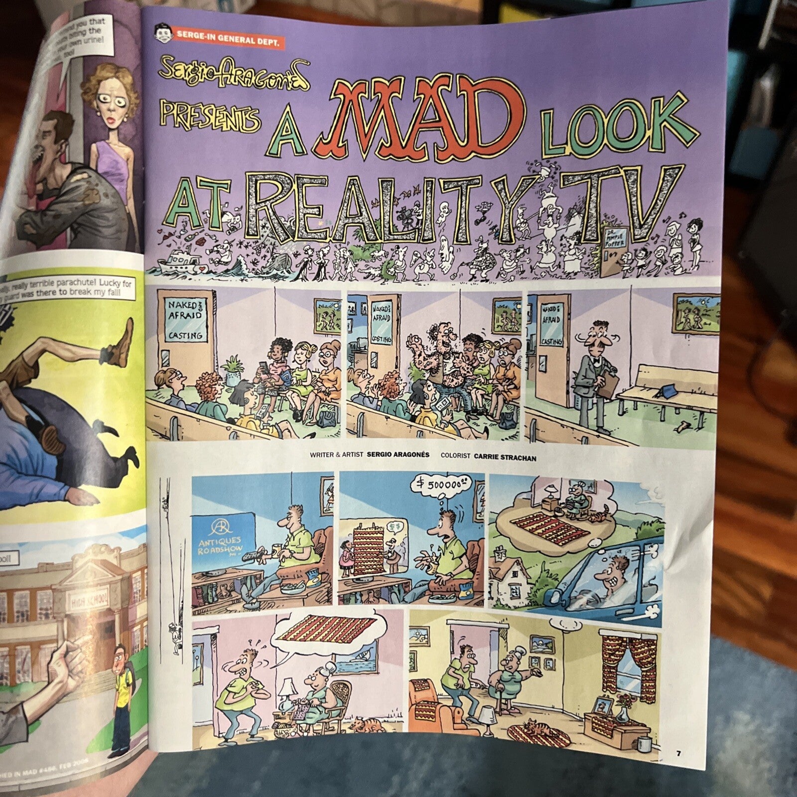 MAD MAGAZINE #43 JUNE 2025 12 PAGES NEW MATERIAL REALITY TV TRUMP APPRENTICE