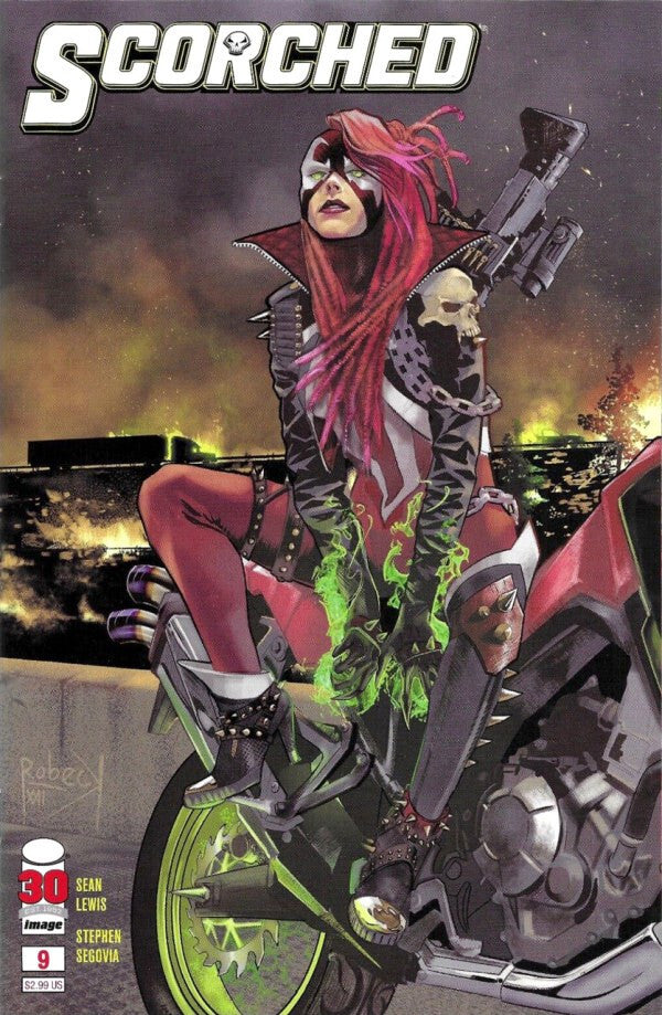 SPAWN SCORCHED #9 NM 1ST PRINT MAIN COVER IMAGE COMICS 2022