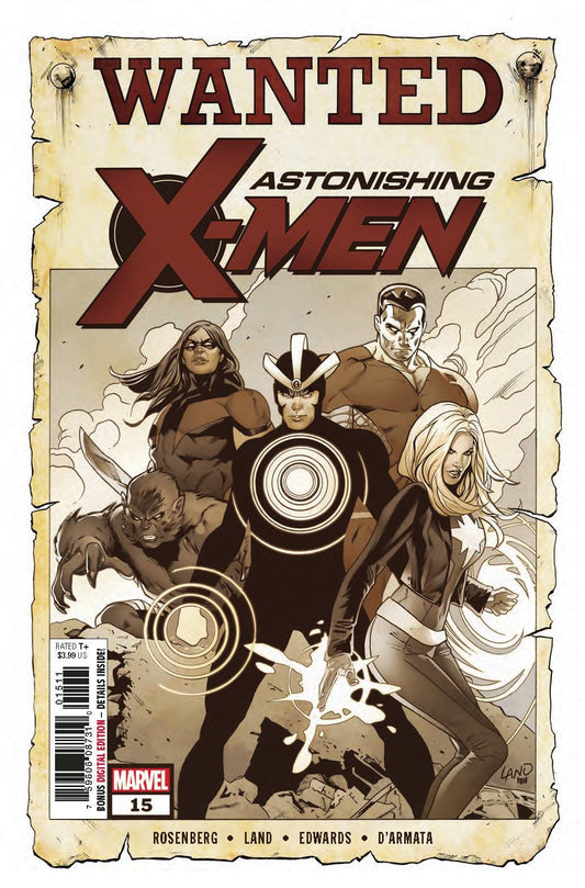 ASTONISHING X-MEN #15 MARVEL NM 2018