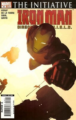 IRON MAN DIRECTOR OF S.H.E.I.L.D. ISSUE 16 DANIEL & CHARLES KNAUF NM 1ST PRINT