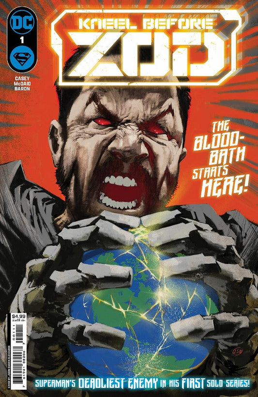 KNEEL BEFORE ZOD #1 MAIN COVER NM 1ST PRINT DC COMICS 2024