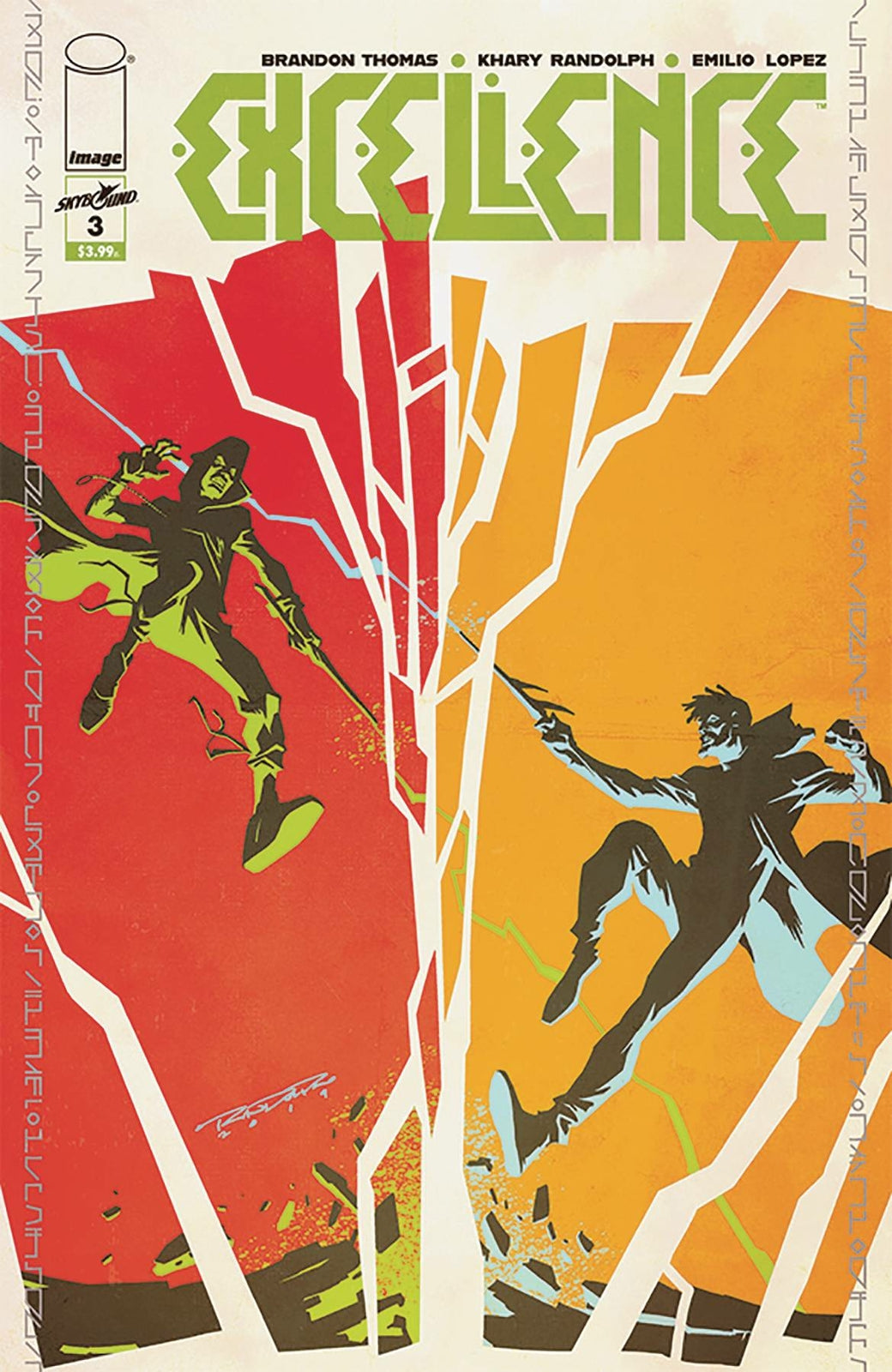 EXCELLENCE #3 COVER A RANDOLPH & LOPEZ IMAGE NM 1ST PRINT 2019