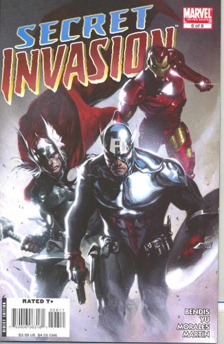 SECRET INVASION #6 BRIAN MICHAEL BENDIS NM 1ST PRINT