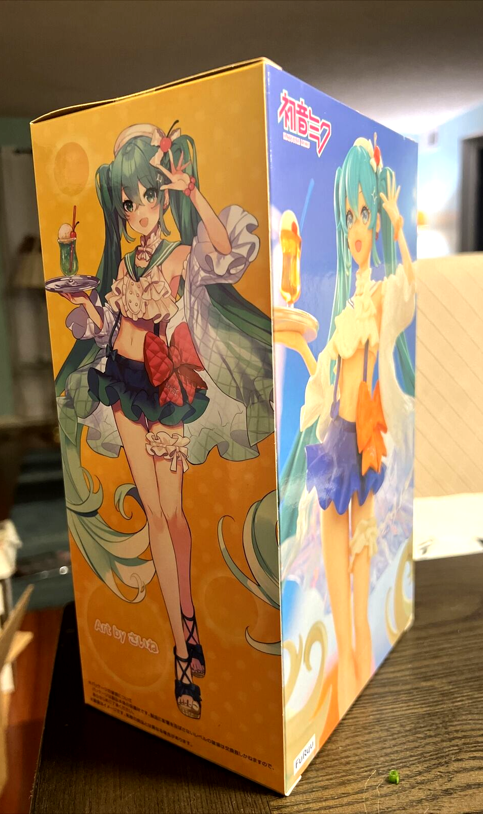 HATSUNE MIKU EXCEED CREATIVE SWEETSWEETS TROPICAL JUICE FIGURE NEW  JAPAN IMPORT