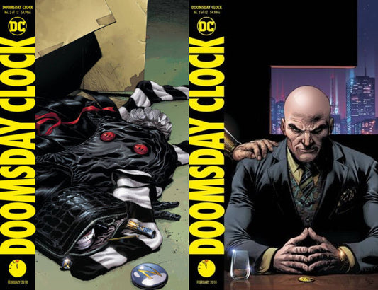 DOOMSDAY CLOCK #2 BOTH MAIN AND VARIANT COVER EDITIONS NM
