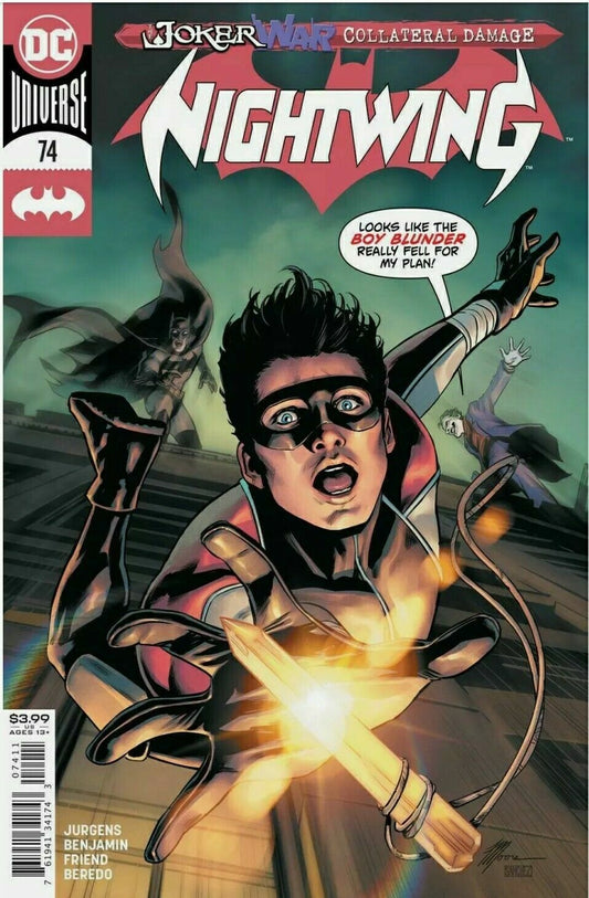 NIGHTWING #74 MAIN COVER DC COMICS NM 1st PRINT 2020 JOKER WAR PUNCHLINE