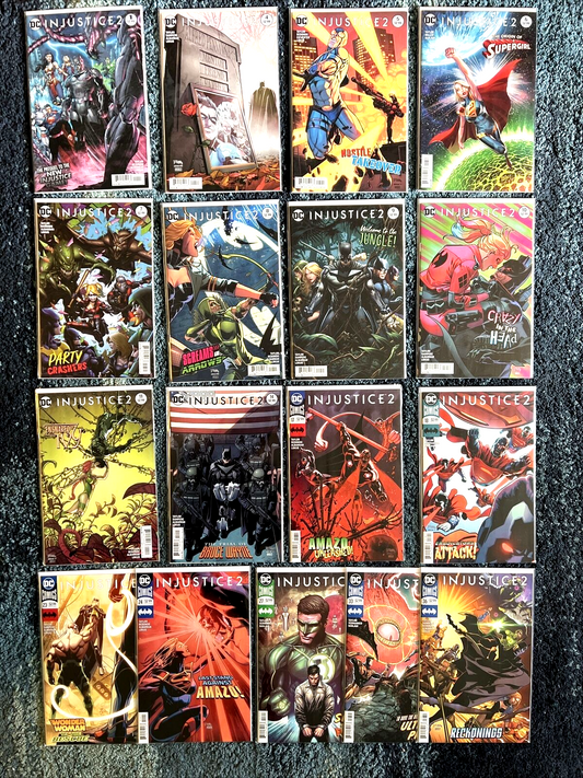 INJUSTICE GODS AMONG US GROUND ZERO LOT 27 ISSUES HIGH GRADE ALL NM- TO NM