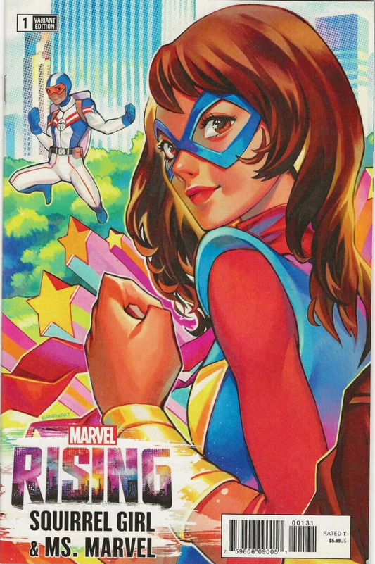 MARVEL RISING MS MARVEL SQUIRREL GIRL #1 CONNECTING VARIANT NM- 1ST PRINT 2018