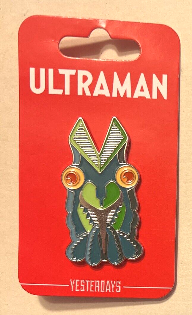 ULTRAMAN BALTAN PIN YESTERDAYS TSUBARAYA PRODUCTIONS ORIGINAL LAPEL PIN