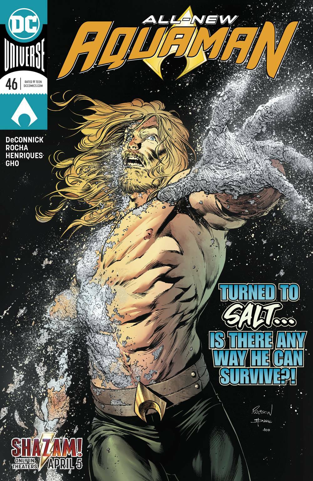 AQUAMAN #46 MAIN COVER DC NM 1ST PRINT 2019