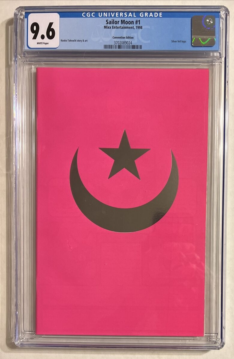 SAILOR MOON #1 CGC 9.6 MIXX ENTERTAINMENT 1998 NAOKO TAKEUCHI SDCC VARIANT