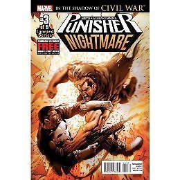 PUNISHER NIGHTMARE #3 "WHO IS THE MYSTERIOUS JOHNNY NIGHTMARE? NM 1ST PRINT