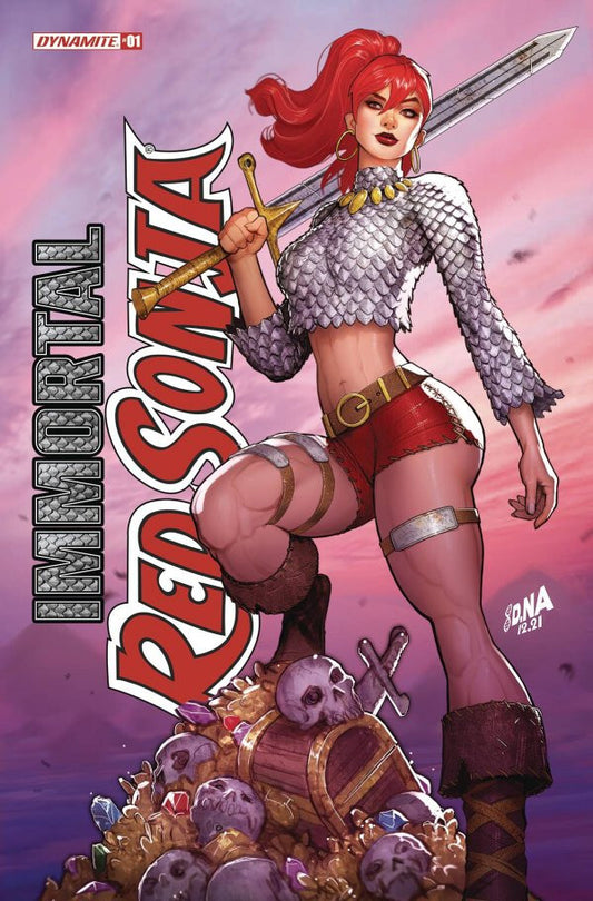 IMMORTAL RED SONJA #1 NM 1ST PRINT MAIN COVER DYNAMITE COMICS 2022