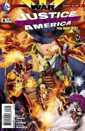 JUSTICE LEAGUE OF AMERICA #6 BRETT BOOTH VARIANT JEFF LEMIRE NM 1ST PRINT
