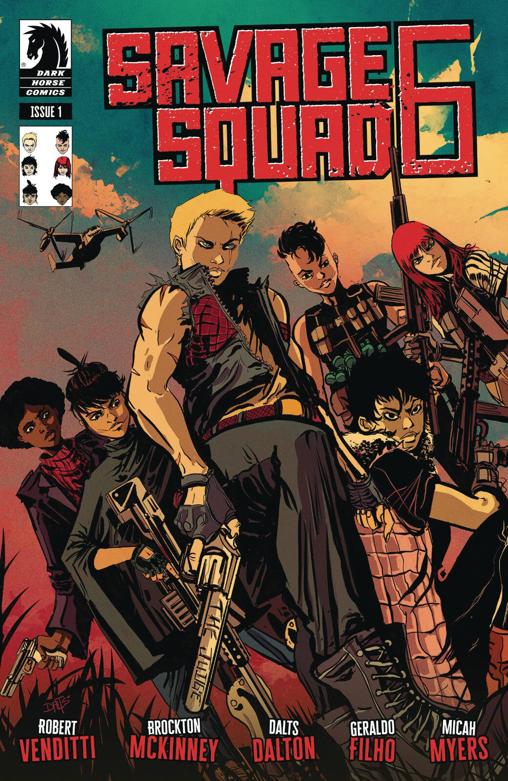SAVAGE SQUAD 6 #1 VENDITTI MCKINNEY DALTON DARK HORSE COMICS 2023