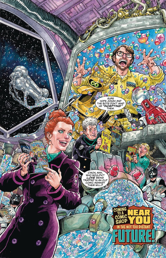 MYSTERY SCIENCE THEATER 3000 #1 COVER A NAUCK DARK HORSE NM 1ST PRINT 2018