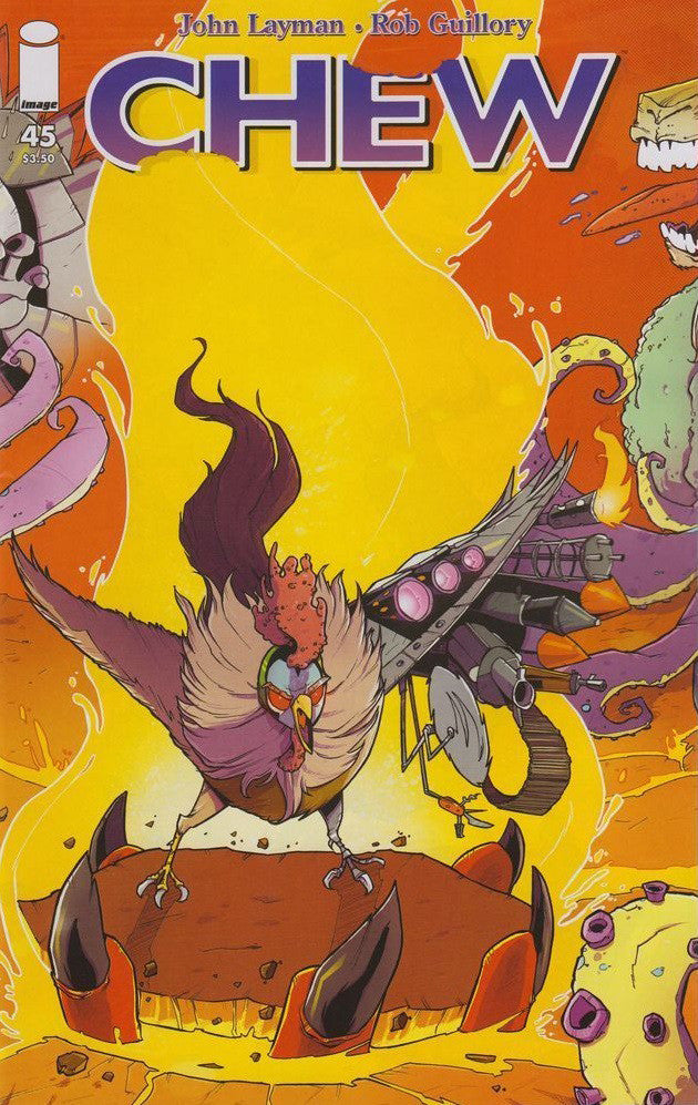 CHEW #45 JOHN LAYMAN IMAGE COMICS NM