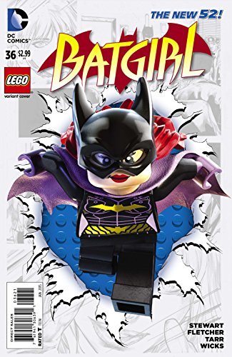 BATGIRL #36 LEGO VARIANT DC NM 1st PRINT