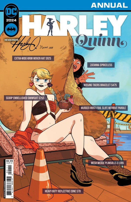 HARLEY QUINN ANNUAL #1 MAIN COVER NM 1ST PRINT DC COMICS 2024
