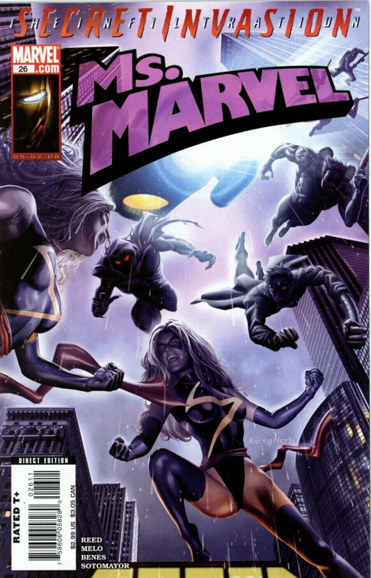MS. MARVEL #26 2008 NM 2ND SERIES MARVEL 2008
