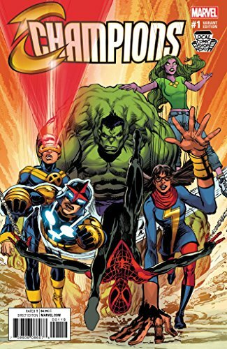 LCSD 2016 NOW CHAMPIONS #1 NEAL ADAMS VARIANT HUMBERTO RAMOS NEAL NM 1ST PRINT