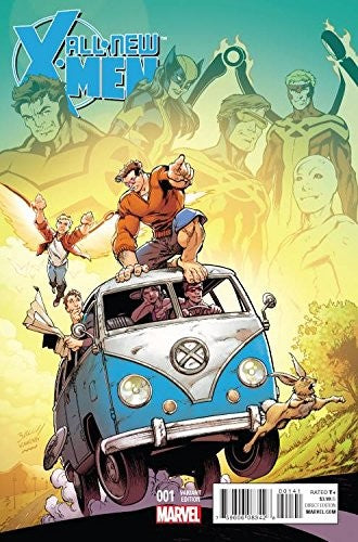 ALL NEW X-MEN #1 BAGLEY VARIANT MARVEL  NM 1st PRINT 1:25