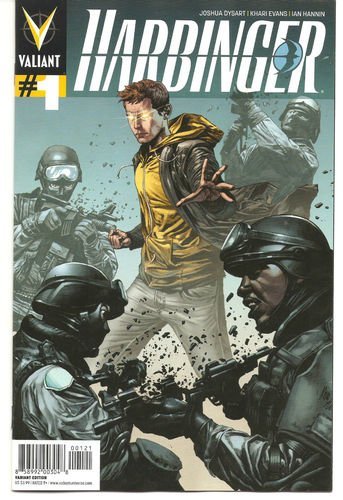 HARBINGER #1 VARIANT JOSHUA DYSART NM 1ST PRINT