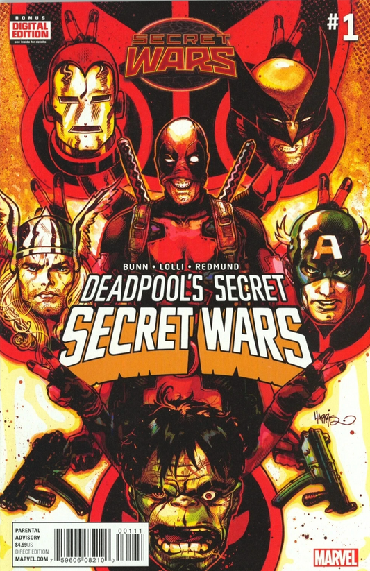 DEADPOOL'S SECRET SECRET WARS #1 NM 1ST PRINT MARVEL COMICS 2015