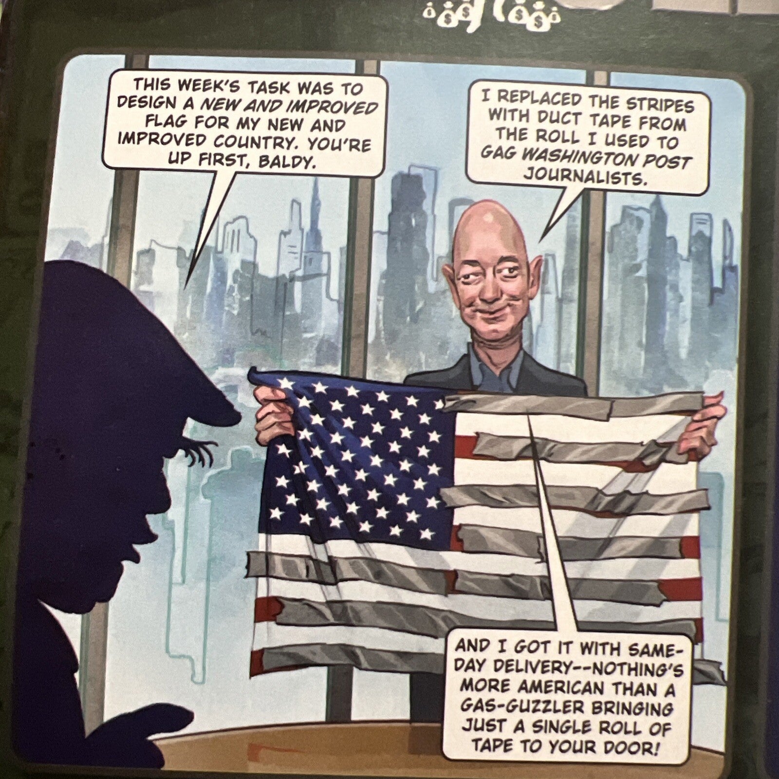 MAD MAGAZINE #43 JUNE 2025 12 PAGES NEW MATERIAL REALITY TV TRUMP APPRENTICE