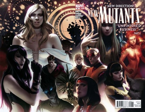 NEW MUTANTS #25 MARKO DJURDJEVIC WRAPAROUND COVER ABNETT NM 1ST PRINT