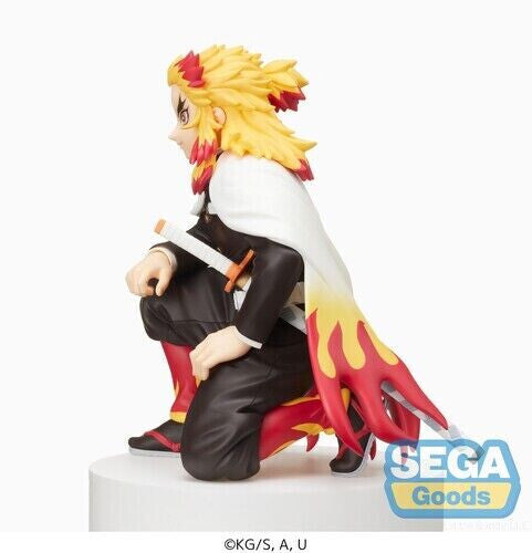 DEMON SLAYER KYOJURO RENGOKU HASHIRA MEETING PERCHING FIGURE SEGA NEW IN BOX!