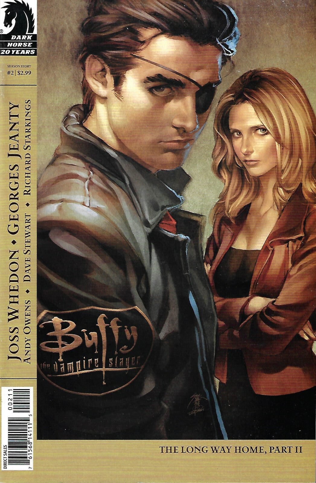 BUFFY THE VAMIRE SLAYER #2 SEASON 8 DARK HORSE 2007 NM DARK HORSE 1ST PRINT