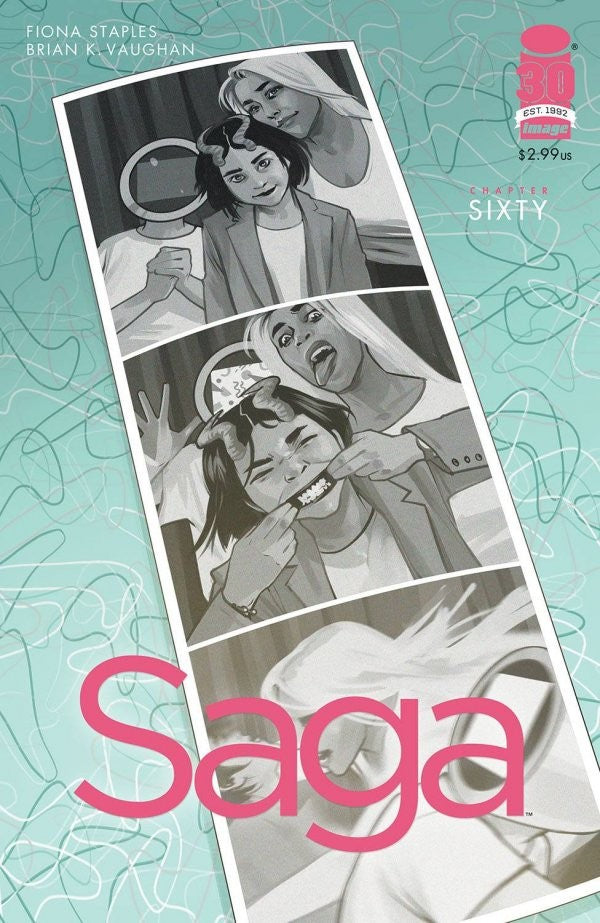 SAGA #60 NM 1ST PRINT MAIN COVER IMAGE COMICS 2025