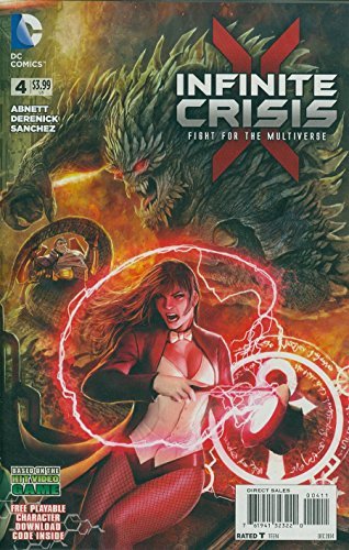 INFINITE CRISIS FIGHT FOR THE MULTIVERSE #4 DAN ABNETT TOM RANEY NM 1ST PRINT