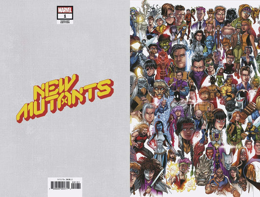 NEW MUTANTS #1 BAGLEY EVERY MUTANT EVER VARIANT DX MARVEL NM 1ST PRINT 2019