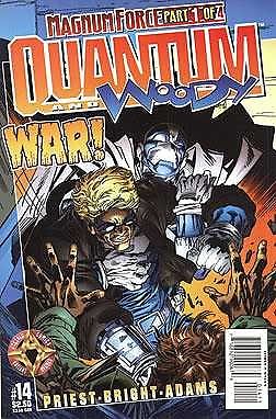 QUANTUM & WOODY EDITION# 14 ACCLAIM NM 1ST PRINT