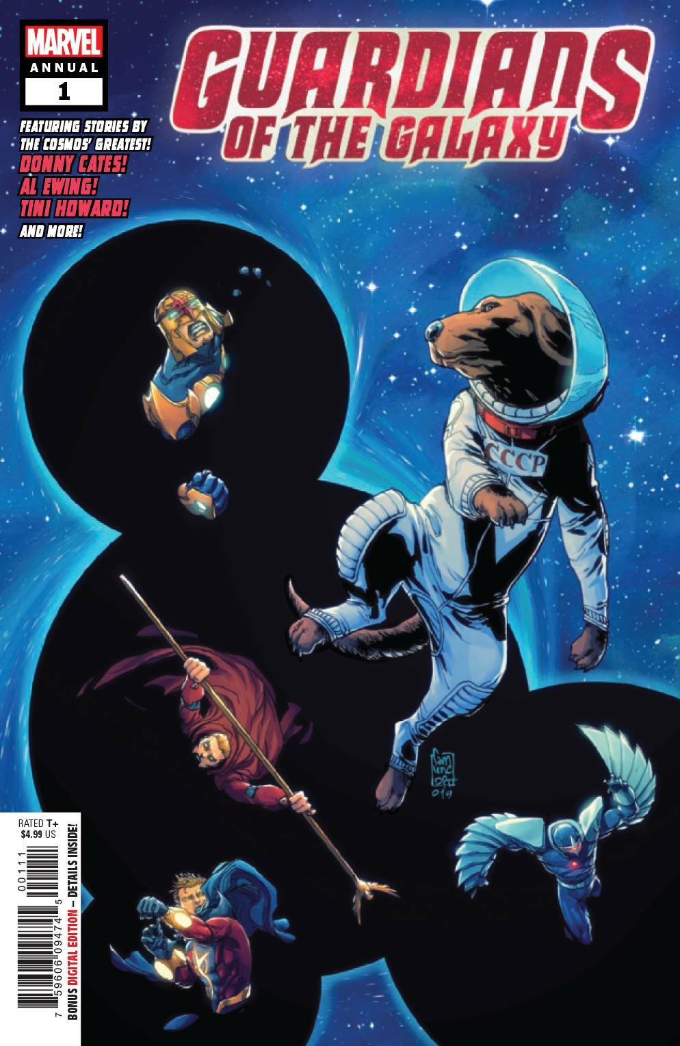 GUARDIANS OF THE GALAXY ANNUAL #1 MAIN COVER MARVEL COMICS NM 1ST PRINT 2019