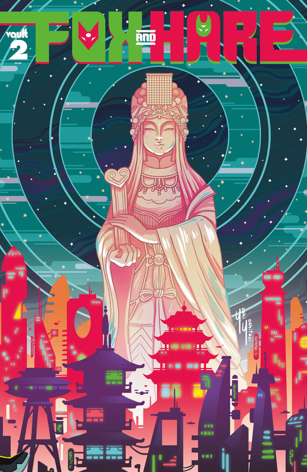 FOX AND HARE 2 YOSHITANI VARIANT NM 1ST PRINT VAULT COMICS 2022