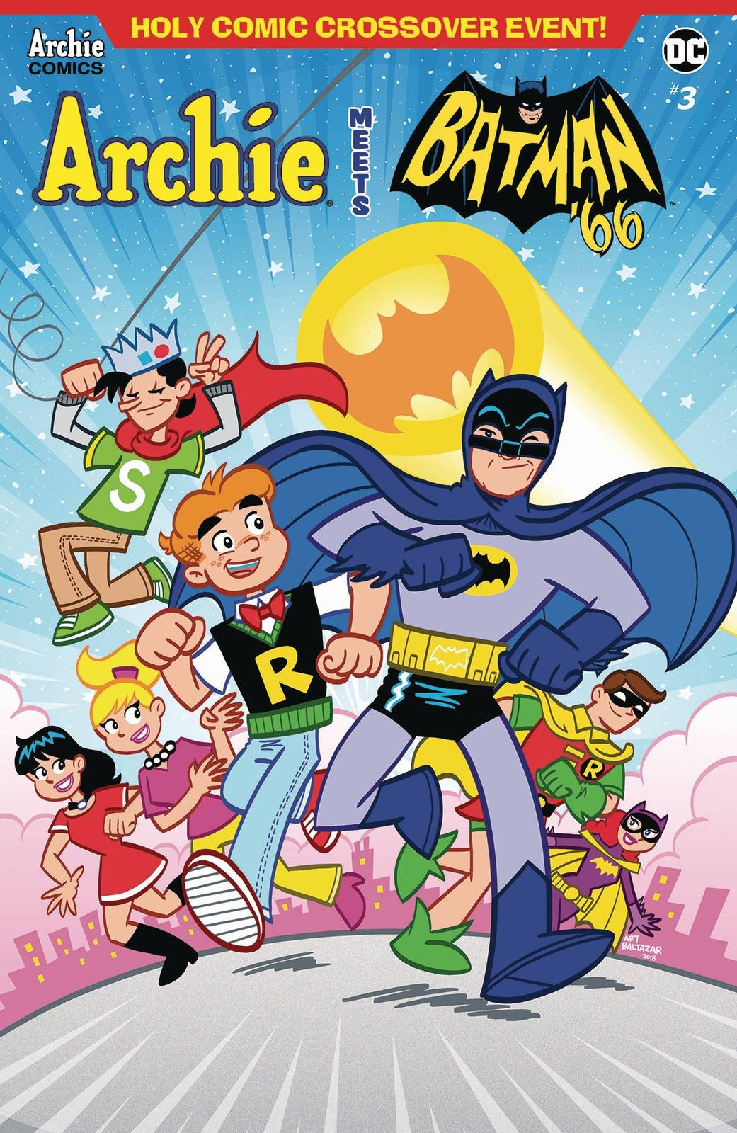 ARCHIE MEETS BATMAN '66 #3 VARIANT COVER ARCHIE  NM 1st PRINT